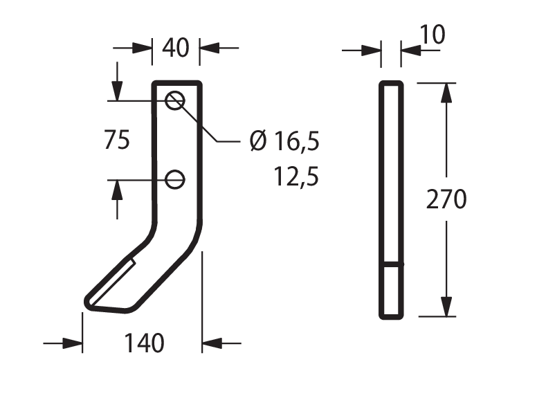 AMC01W - SAGOMATORE PER PATATE DENTE C/PLACCA ANTIUSURA - Denti per sagomatori