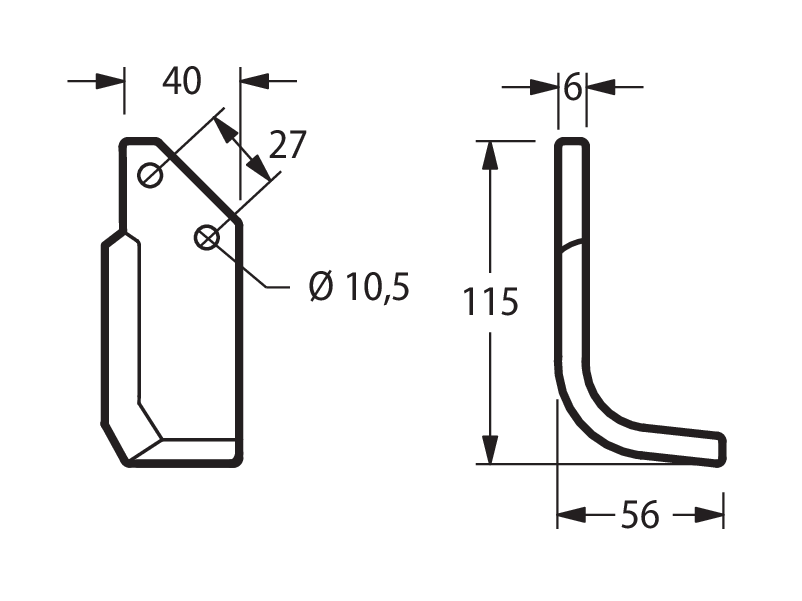 BCS04D - 725 ARCO DESTRA - Zappe