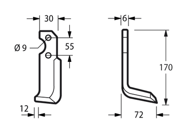 BER22S - S. 306 15517DX/15518SX ANG/ELIC. SINISTRA - Zappe