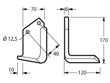 BRE04S - B1,B45 83000 ANG/ELIC. SINISTRA - Zappe