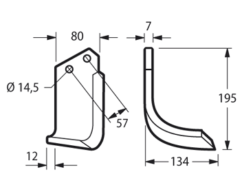 CEL07S - E,F,HV E HF AR/EL. SINISTRA - Zappe