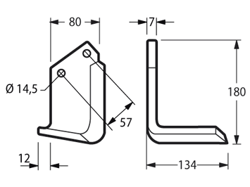 CEL08S - E,F,HV E HF ANG/ELIC. SINISTRA - Zappe