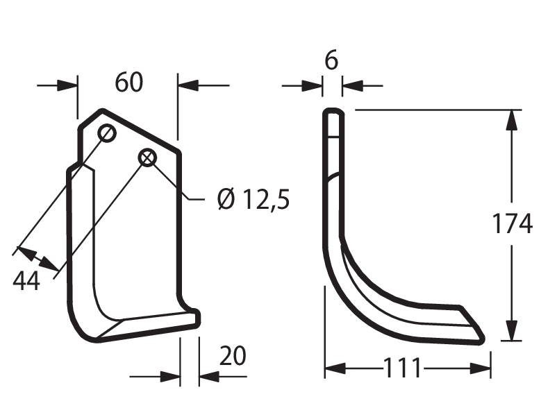CEL13D - AL-BA-HBA-FBA ARCO ELIC. DESTRA - Zappe
