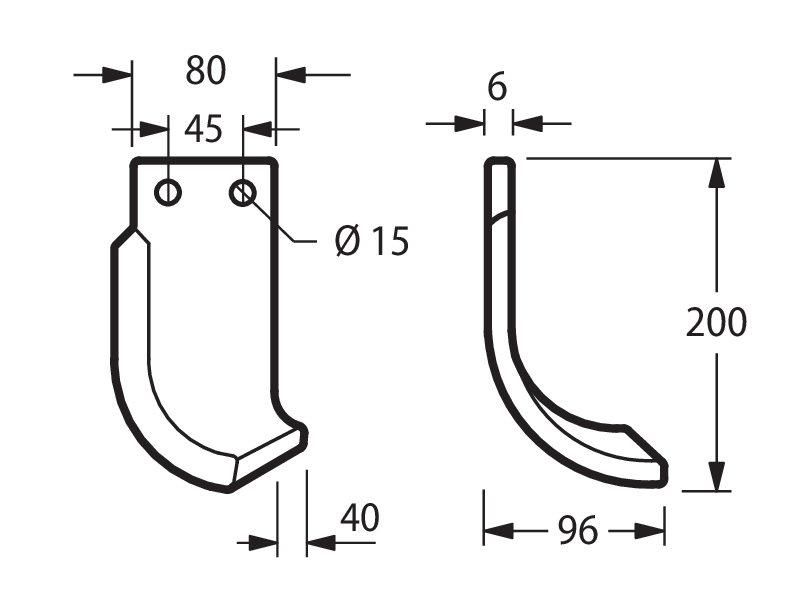 EBE01D - RKB 471 - 1560 ARCO ELIC. DESTRA - Zappe