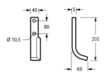 FMO03S - S ARCO SINISTRA - Zappe