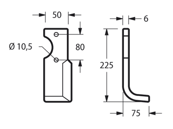FMO04S - R4 L300 ARCO SINISTRA - Zappe