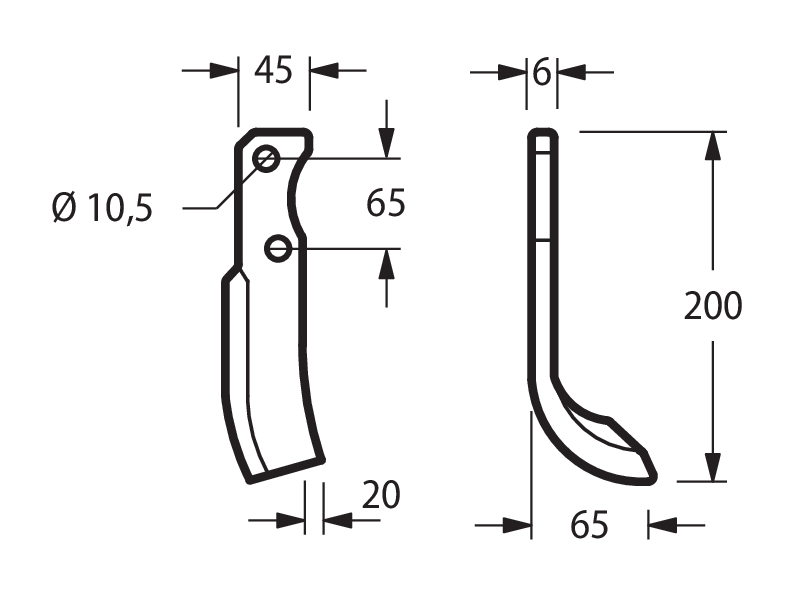 FOR06D - TIGROTTO FT4 INTERNA ARCO - ELIC. DESTRA - Zappe