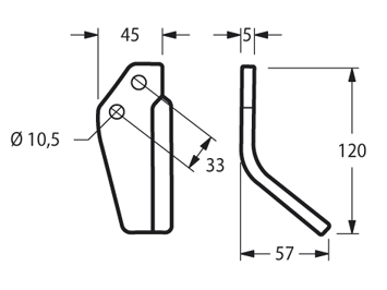 GOL37S - 42-42S 0008832 ARCO SINISTRA - Zappe