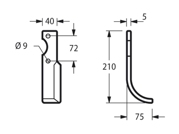 HAK01S - ARCO SINISTRA - Zappe