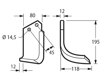 KVE10S - GS ARCO - ELIC. SINISTRA - Zappe