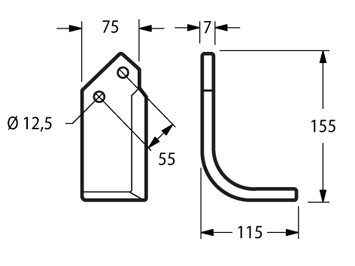 NAR01S - 4 C 5012 ARCO SINISTRA - Zappe