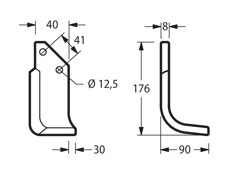 OMM01D - FS M/5 INTERFILARE ARCO/ELIC DESTRA - Zappe
