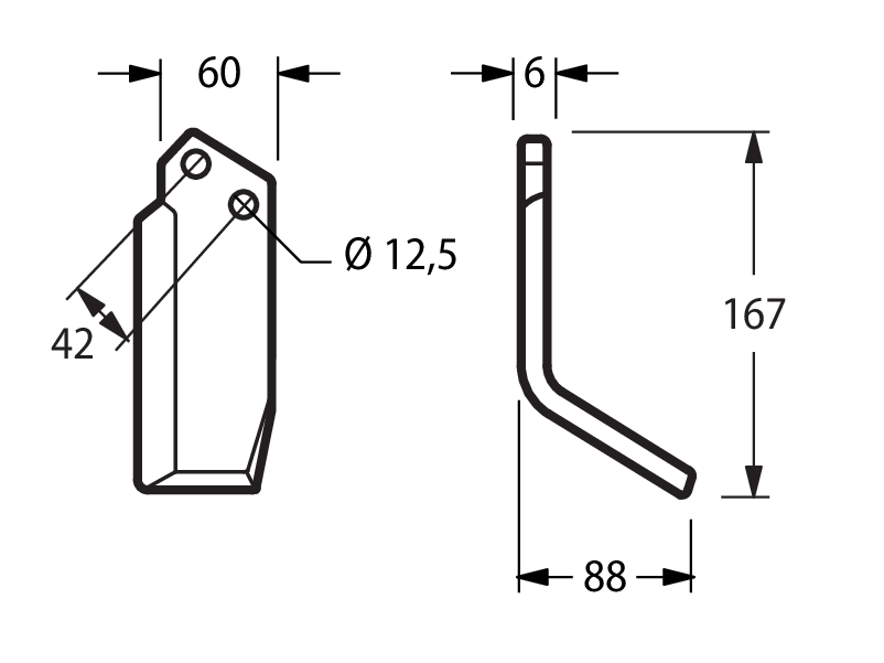 PAS13D - N.F. 557 CORTA ANGOL. DESTRA - Zappe