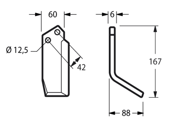 PAS13S - N.F. 557 CORTA ANGOL. SINISTRA - Zappe