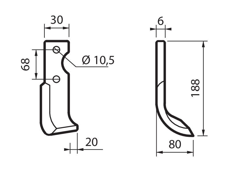 PAS16D - 532 T.NUOVO ARCO/EL. DESTRA - Zappe