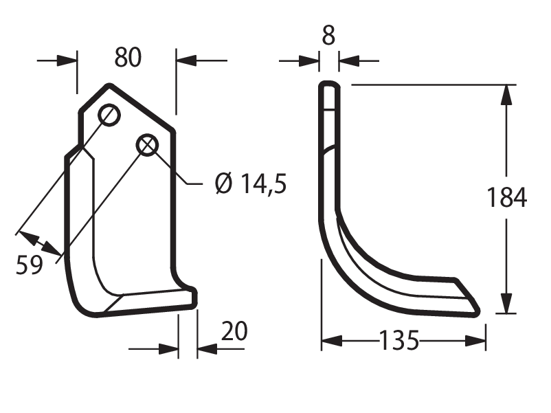 TOR01D - CP ARCO ELIC. DESTRA - Zappe