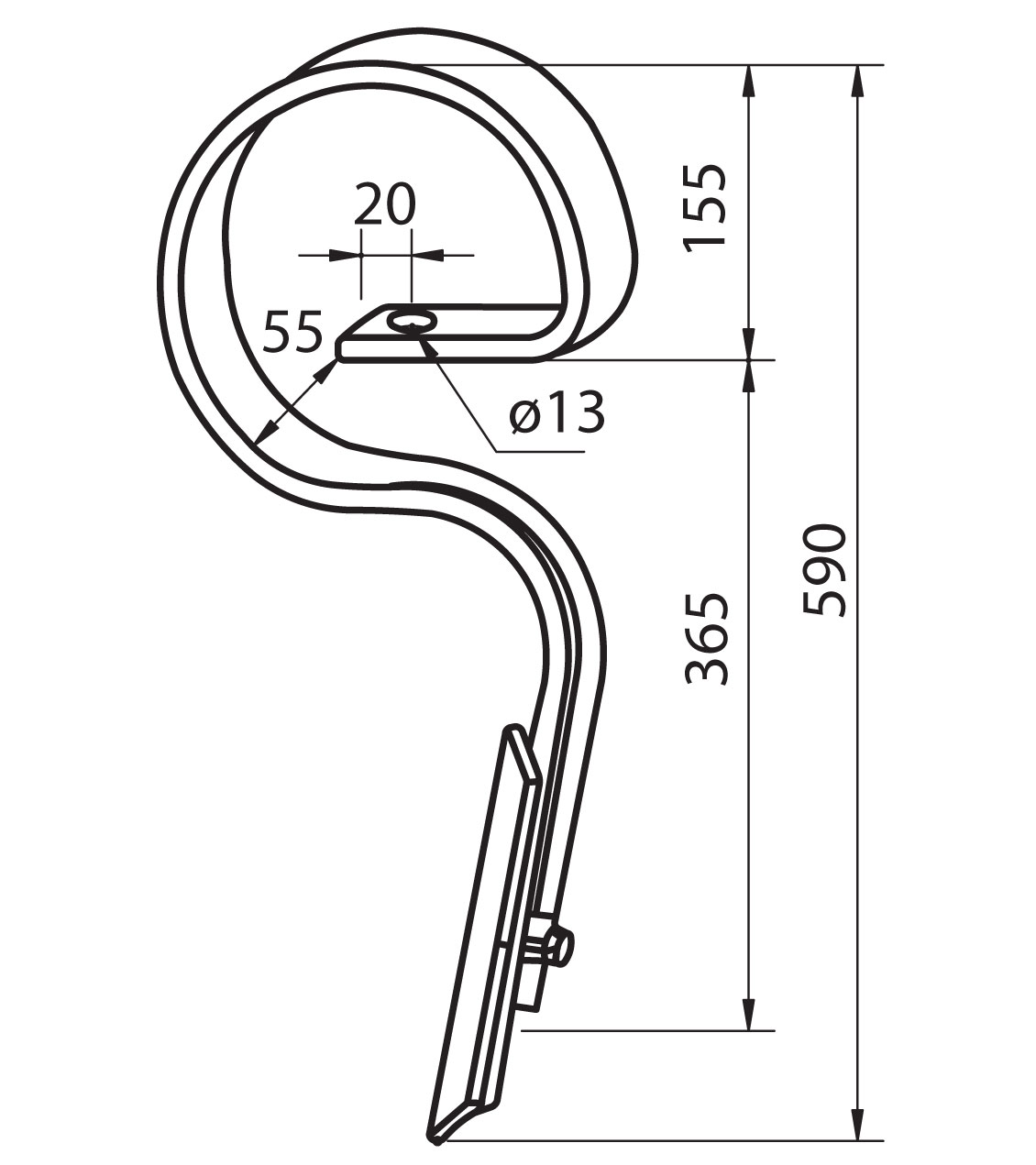 VIB62 - Molla jackpot 32x12 mm con vomerino VIB37