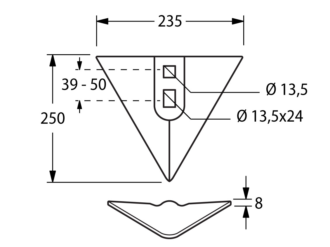 EST11 - Vomerina triangolare siciltiller
