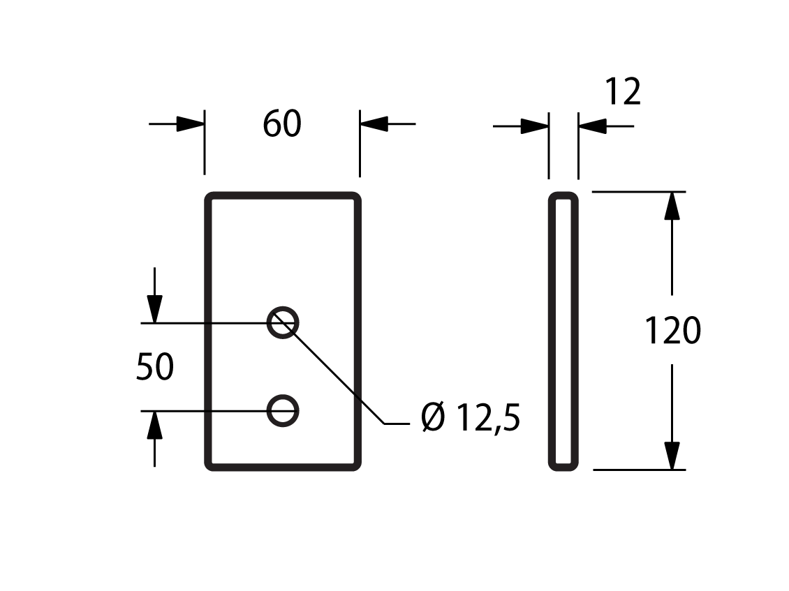 SDO02 - PIASTRINA DMR 45 - 65