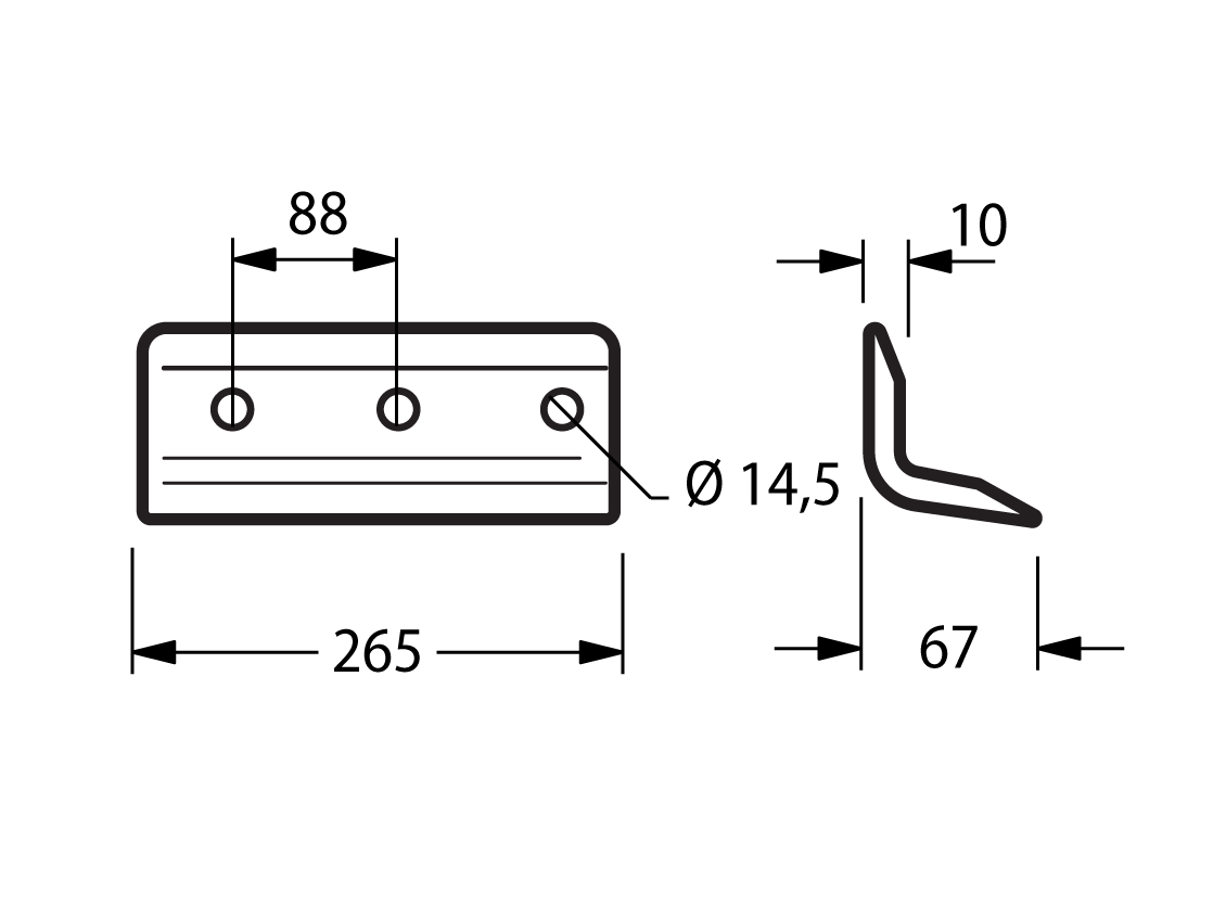 SMA03 - MALETTI ANG.6 FORI AFR/OS - AFR/OS-3C